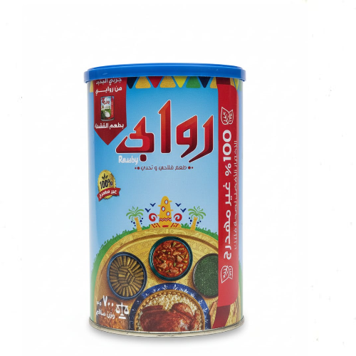 سمن روابي أبيض 700 جرام - طعم ورائحة السمن الفلاحي الأصلي (تحدي)