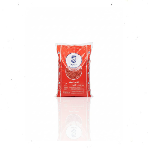 عدس الزعيم أصفر 10 كيلو - عدس درجة أولى منقى بعناية في شكارة توفيرية