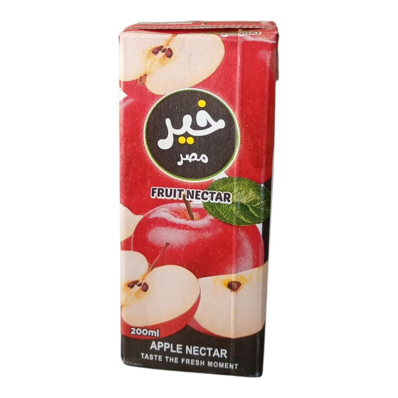 عصير نكتار تفاح خير مصر - Kheir Masr Apple Nectar Juice