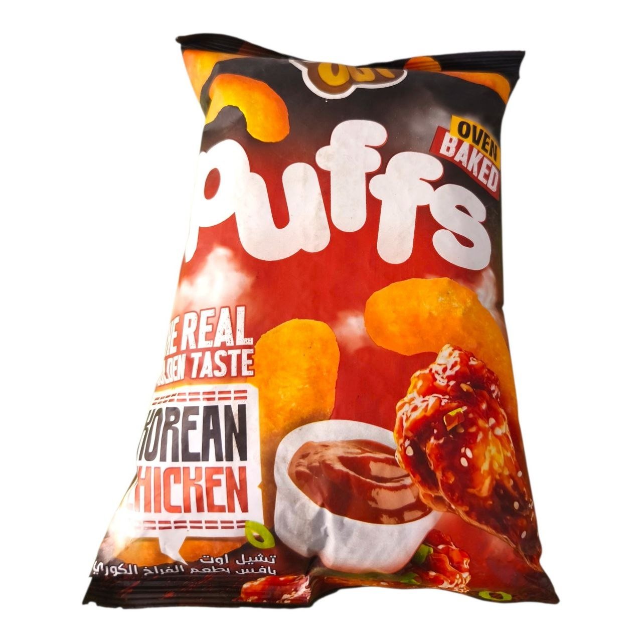 بافس بتشيل اوبت بطعم الفراخ الكوري - Puffs Korean Chicken Snacks
