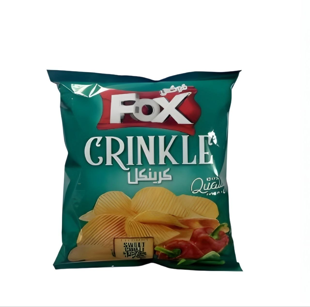 شيبسي فوكس كرينكل بطعم الفلفل الحلو - Fox Chips Crinkle Sweet Chilli