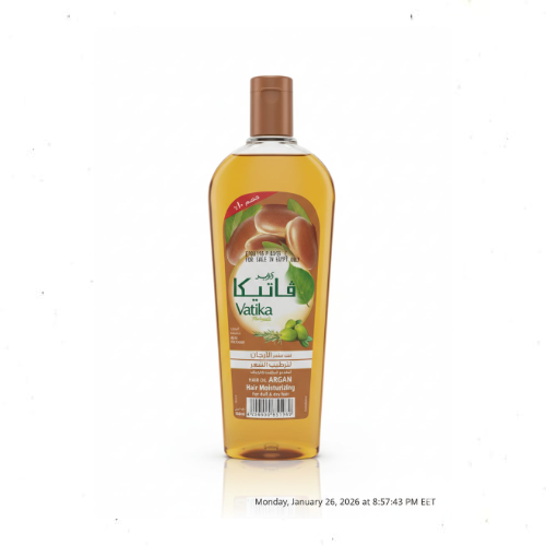 زيت شعر دابر فاتيكا بالأرجان لترطيب الشعر - Vatika Argan Hair Oil Moisturizing