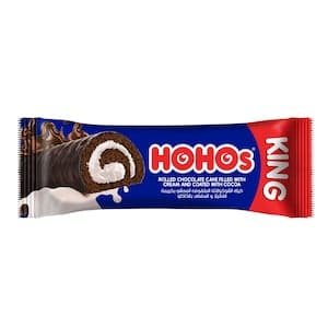كيك شوكولاتة ملفوف محشو بالكريمة ومغطى بالكاكاو ميني هوهوز - Mini Hohos Rolled Chocolate Cake Filled with Cream