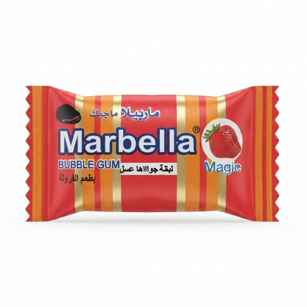 لبان ماربيلا ماجيك بالفراولة - Marbella Magic Bubble Gum