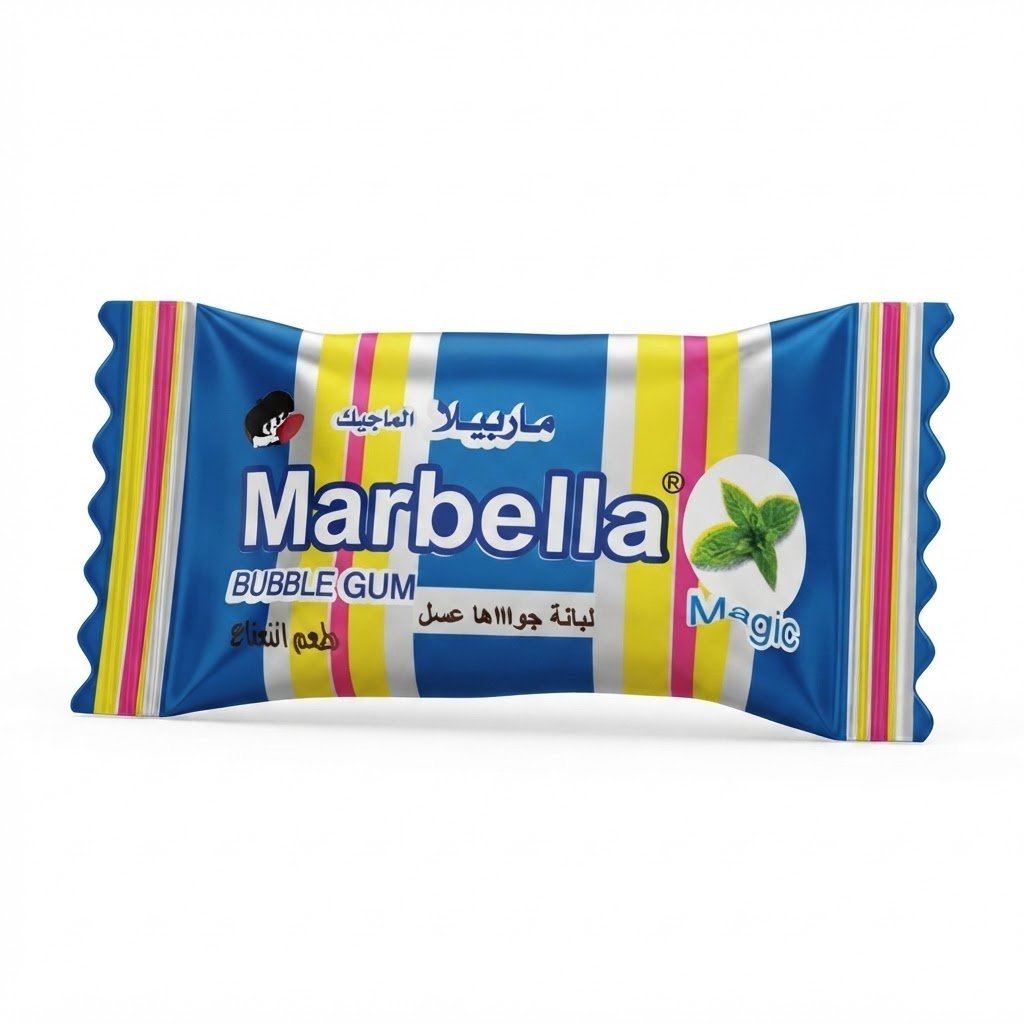 لبان ماربيلا ماجيك بالنعناع - Marbella Magic Bubble Gum