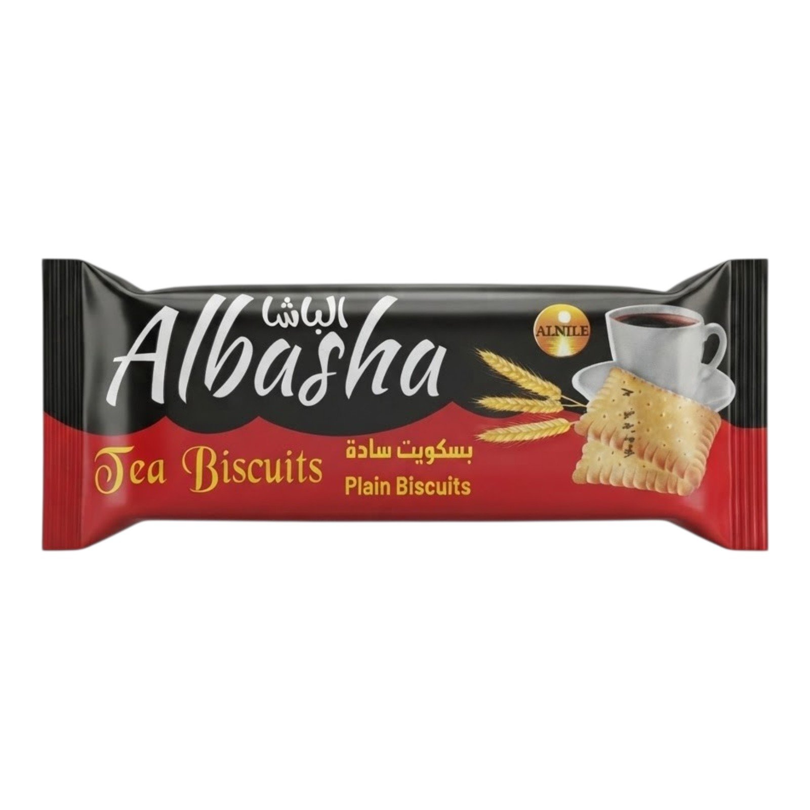 بسكويت الباشا سادة (بسكويت شاي) - Albasha Plain Tea Biscuits