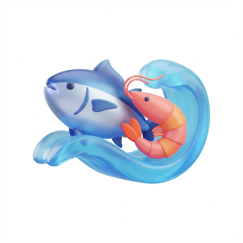 أسماك ومأكولات بحرية